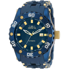 Invicta Men's Automatic Watch - Sea Spider TT Blue and Yellow Gold Bracelet | 31693