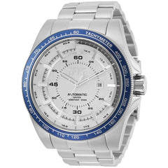 Invicta Men's Automatic Watch - Speedway Silver Tone Dial Steel Bracelet | 30518