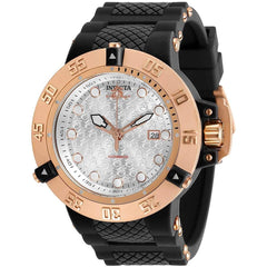Invicta Men's Automatic Watch - Subaqua Noma III Antique Silver Dial Strap | 31723