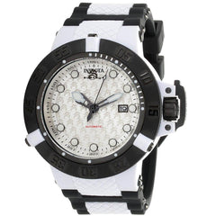 Invicta Men's Automatic Watch - Subaqua Noma III Silver Tone Dial Strap | 31718