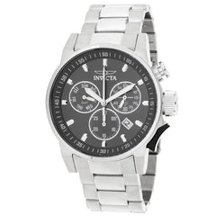 Invicta Men's Chrono Watch - I-Force Gunmetal Dial Stainless Steel Bracelet | 31632