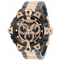 Invicta Men's Chrono Watch - Reserve Venom TT Black and Rose Gold Bracelet | 32276