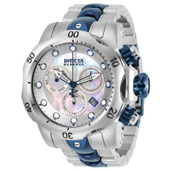 Invicta Men's Chrono Watch - Reserve Venom White MOP Dial Two Tone Bracelet | 32126