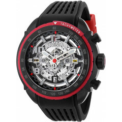 Invicta Men's Chrono Watch - S1 Rally Chrono Skeleton Dial Silicone Strap | 36367