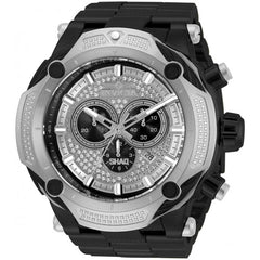 Invicta Men's Chrono Watch - Shaq Diamond Black IP Stainless Steel Bracelet | 33675