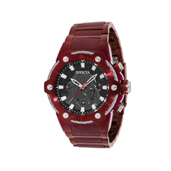 Invicta Men's Chrono Watch - Star Wars Darth Vader Black Dial Red Bracelet | 41172