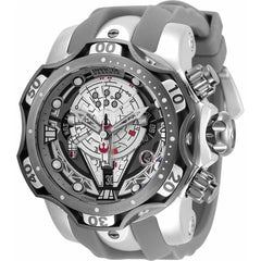 Invicta Men's Chrono Watch - Star Wars Millennium Falcon Quartz Grey Strap | 35672
