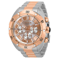 Invicta Men's Chrono Watch - Venom Silver and Rose Gold Tone Dial Bracelet | 33753