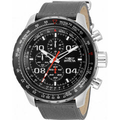 Invicta Men's Chronograph Watch - Aviator Quartz Black Nylon Strap | 34026