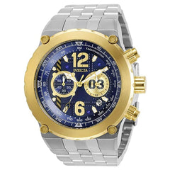 Invicta Men's Chronograph Watch - Aviator Quartz Blue and Gold Dial Bracelet | 31594