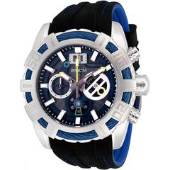 Invicta Men's Chronograph Watch - Bolt Blue and Transparent Dial Strap | 30297