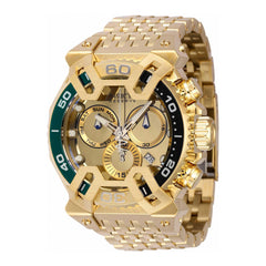 Invicta Men's Chronograph Watch - Coalition Forces X-Wing Yellow Gold Steel | 42913
