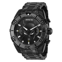 Invicta Men's Chronograph Watch - DC Comics Batman Black Dial Bracelet | 43599