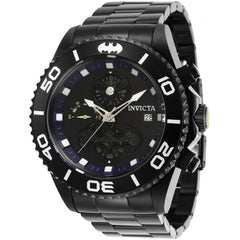 Invicta Men's Chronograph Watch - DC Comics Batman Quartz Black Bracelet | 34626