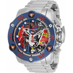 Invicta Men's Chronograph Watch - DC Comics Superman Silver Steel Bracelet | 33230