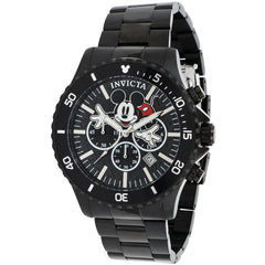 Invicta Men's Chronograph Watch - Disney Mickey Mouse Black Bracelet | 39046