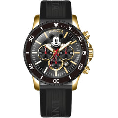 Invicta Men's Chronograph Watch - Disney Mickey Mouse Quartz Silicone Strap | 39516