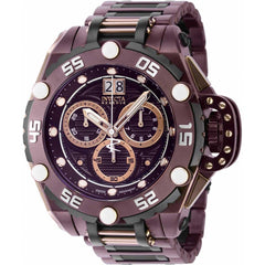 Invicta Men's Chronograph Watch - Flying Fox Quartz Brown and Rose Gold Dial | 38740