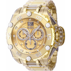 Invicta Men's Chronograph Watch - Flying Fox Quartz Silver and Gold Dial Steel | 38741