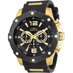 Invicta Men's Chronograph Watch - I-Force Black Dial Two Tone Strap | 30769