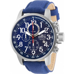 Invicta Men's Chronograph Watch - I-Force Blue Dial Fabric Strap | 30919