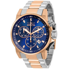 Invicta Men's Chronograph Watch - I-Force Day-Date Blue Dial Bracelet | 31636