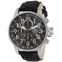 Invicta Men's Chronograph Watch - I-Force Gunmetal Dial Black Fabric Strap | 30920
