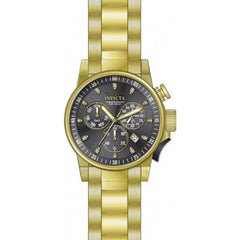 Invicta Men's Chronograph Watch - I-Force Gunmetal Dial Yellow Gold Bracelet | 31638