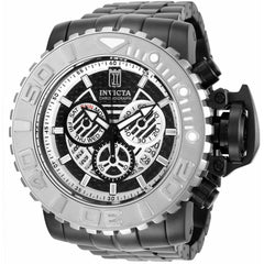 Invicta Men's Chronograph Watch - Jason Taylor Black and White Dial Bracelet | 33995