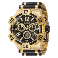 Invicta Men's Chronograph Watch - Jason Taylor Black Dial Steel Bracelet | 40427
