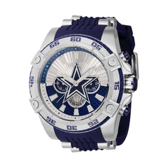 Invicta Men's Chronograph Watch - NFL Dallas Cowboys Silver Tone Case Strap | 41963