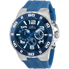 Invicta Men's Chronograph Watch - Pro Diver Blue Dial Silicone Strap | 30937