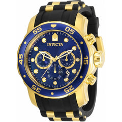 Invicta Men's Chronograph Watch - Pro Diver Blue Dial Two Tone Strap | 30763