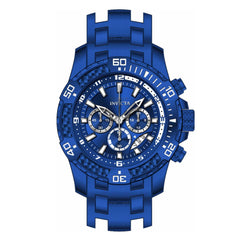 Invicta Men's Chronograph Watch - Pro Diver Blue Stainless Steel Bracelet | 40905