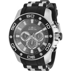 Invicta Men's Chronograph Watch - Pro Diver Charcoal Dial Two Tone Strap | 30778