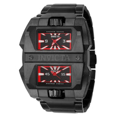 Invicta Men's Chronograph Watch - Pro Diver Quartz Silver and Black Dial | 41709