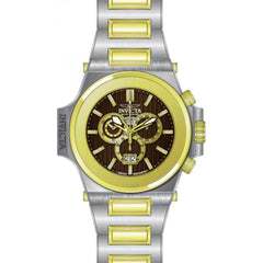 Invicta Men's Chronograph Watch - Reserve Akula Brown Dial Two Tone Bracelet | 31679
