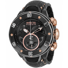 Invicta Men's Chronograph Watch - Reserve Rotating Bezel Black Dial Bracelet | 33374