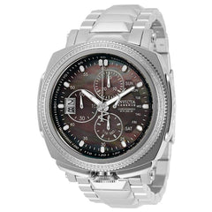 Invicta Men's Chronograph Watch - Reserve Russian Diver Silver Bracelet | 30996