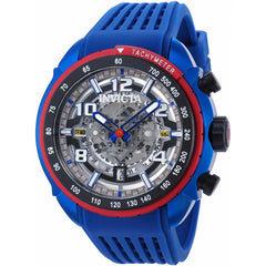 Invicta Men's Chronograph Watch - S1 Rally Quartz Blue Silicone Rubber Strap | 36370
