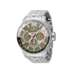 Invicta Men's Chronograph Watch - S1 Rally Quartz Green and Silver Tone Dial | 41316