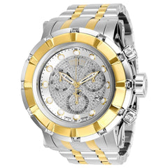 Invicta Men's Chronograph Watch - S1 Rally Reserve Two Tone Bracelet Diamond | 26740