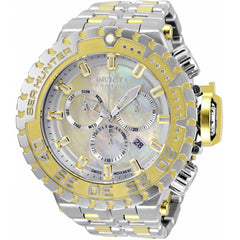 Invicta Men's Chronograph Watch - Sea Hunter MOP and Silver Dial Bracelet | 34592