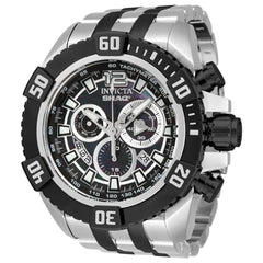 Invicta Men's Chronograph Watch - Shaq Two Tone Black and Silver Tone Bracelet | 33768