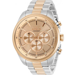 Invicta Men's Chronograph Watch - Specialty Rose Gold Tone Dial Bracelet | 30980