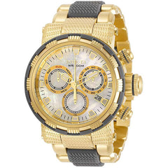 Invicta Men's Chronograph Watch - Specialty White MOP Dial Two Tone Bracelet | 31186