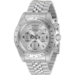 Invicta Men's Chronograph Watch - Speedway Silver Stainless Steel Bracelet | 30988