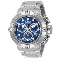 Invicta Men's Chronograph Watch - Subaqua Blue Dial Stainless Steel Bracelet | 32972