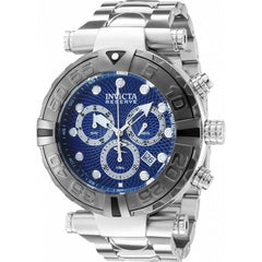 Invicta Men's Chronograph Watch - Subaqua Noma I Blue Dial Steel Bracelet | 32628