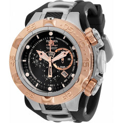 Invicta Men's Chronograph Watch - Subaqua Noma V Black Dial Strap | 12880